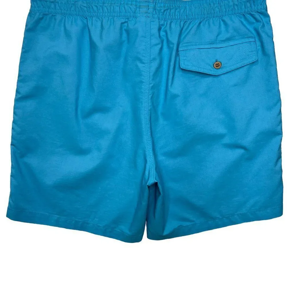 Quiksilver Shorts Mens Size XL Blue Summer Beach Athletic Swim trunk Boardshorts